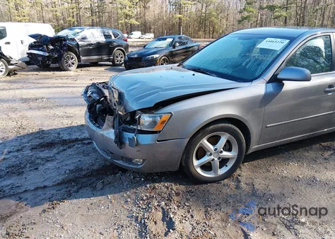 2006 Hyundai Sonata Gls V6/Lx V6 из США, поврежденный, VIN 5NPEU46F16H010920
